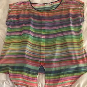 Liz Claiborne XL striped top